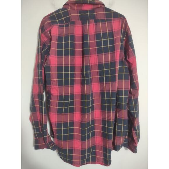 Men's Ralph Lauren Red Plaid Button Down Shirt XL Classic Preppy Lightweight - Picture 4 of 4